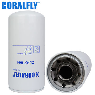 Flujo completo 4,65 referencia recíproca del filtro de aceite de Fleetguard de la pulgada Lf3620