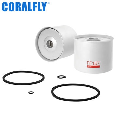 Celulosa del filtro de combustible de Fleetguard FF167 del estilo del cartucho medios