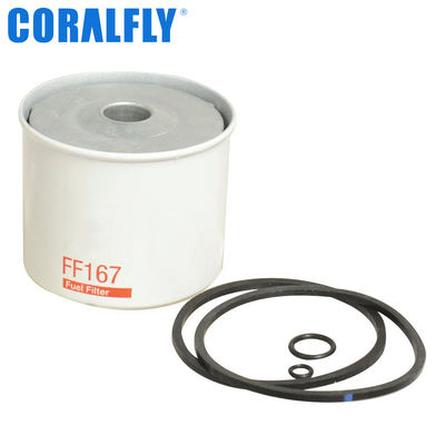 Celulosa del filtro de combustible de Fleetguard FF167 del estilo del cartucho medios