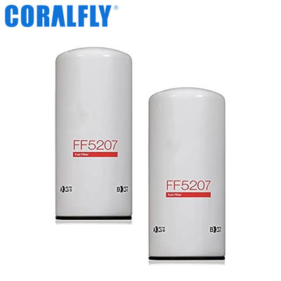 Diesel Engine Fuel Filter FF5207 P556915 fit for Freightliner International Ford Peterbilt Kenworth Volvo BlueBird