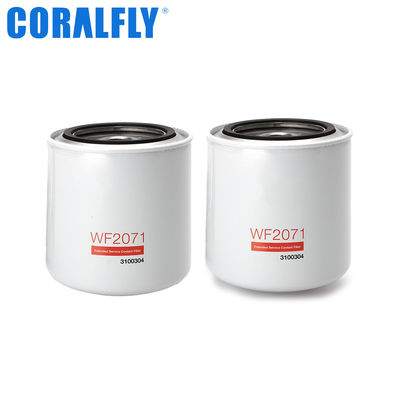 Filtro de agua de la referencia recíproca de Fleetguard WF2071 para el camión