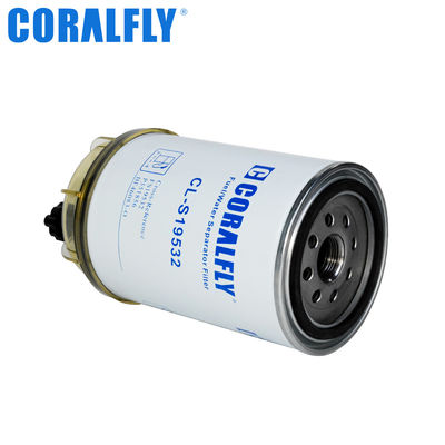 Coralfly Construction Machinery Fuel Water Separator Filter FS19532 P551856 BF46083-0 For Fleetguard Donaldson