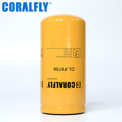 Filtro de Caterpillar del filtro de Drilling Equipment Fuel del excavador de Caterpillar 1r0750 1r-0750