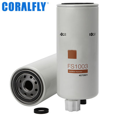 Filtro del separador de agua del combustible de Baldwin FS1003 de la referencia recíproca de Fleetguard