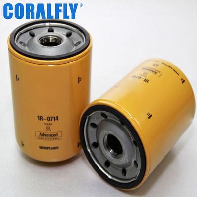 Garantía del filtro de aceite de TS16949 1R0714 Caterpillar 1 año
