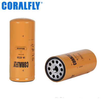 Filtro de aceite del SAE J1858 1R0739 Caterpillar el 11*27CM