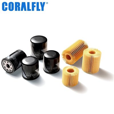 Filtro de aceite de lubricante Yzze1 de Toyota 90915 para el motor de coche