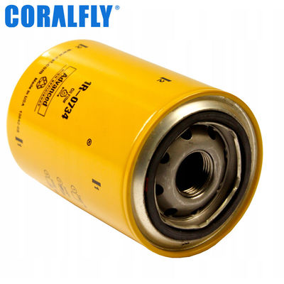 Vuelta en la celulosa del filtro de aceite de 1R0734 Caterpillar medios