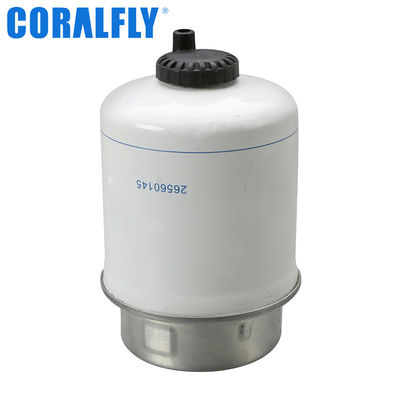 Separador de agua del filtro de combustible de Perkins 26560145 35 micrones