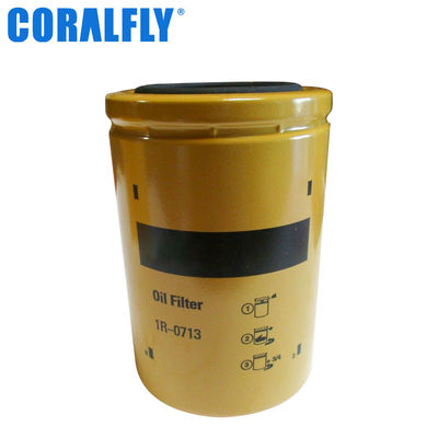 Vuelta en el filtro de aceite de Caterpillar del filtro de aceite del flujo completo 1R0713