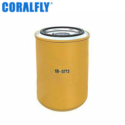 Vuelta en el filtro de aceite de Caterpillar del filtro de aceite del flujo completo 1R0713