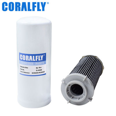 Filtro de aceite hidráulico de Coralfly 84196445 para los motores diesel del cargador