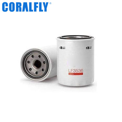 Filtro de aceite del ISO 16889 LF3536 Fleetguard para el excavador