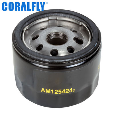 Coralfly Am125424 Am125424c para equipos de césped Filtro de aceite John Deere