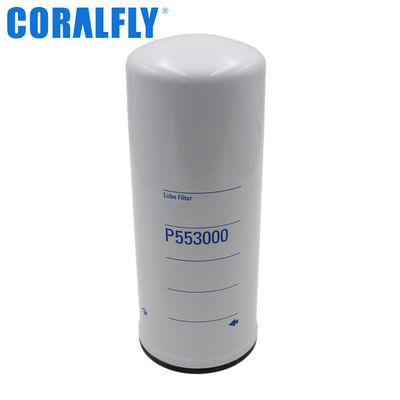 P553000 Tractor Excavadora autobús Elemento de filtro Filtro de aceite de lubricante para filtro CORALFLY