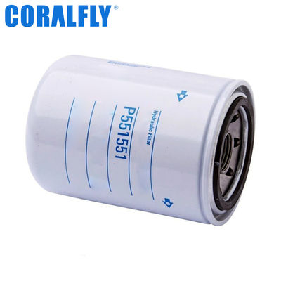 P551551 Elemento de filtro del motor del tractor Filtro hidráulico para filtro CORALFLY