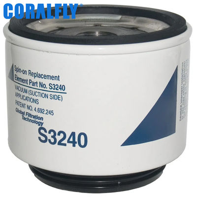 Vuelta del filtro de combustible de Racor S3240 del vacío en el filtro del separador de agua