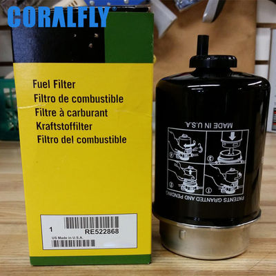 Filtro del separador de agua del combustible de John Deere RE522868 para el generador