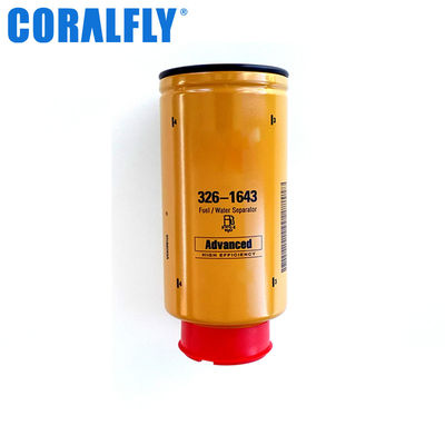 Filtro de combustible de Caterpillar del separador de agua 3261643 el 11*25cm