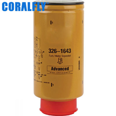 Filtro de combustible de Caterpillar del separador de agua 3261643 el 11*25cm
