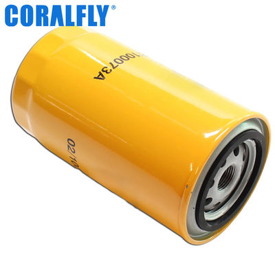 99,99% eficacia 02 100073 TS 16949 del filtro de aceite del JCB