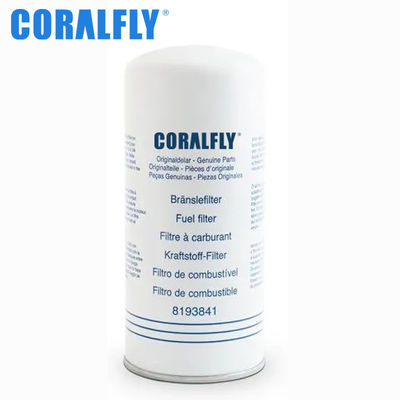 Filtro de aceite del OD 72m m 8193841 CORALFLY de la junta 5 micrones