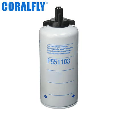 P551103 Filtro de separador de agua para motores de excavadoras, camiones y combustibles para filtros CORALFLY