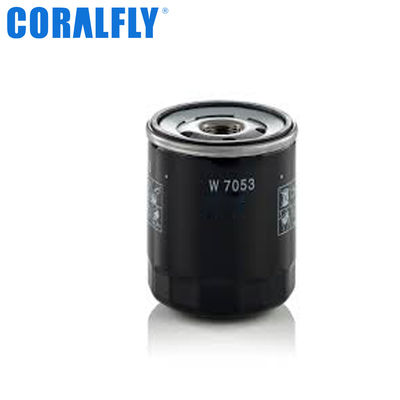 El ISO 16889 W7053 Mann Hummel filtra el filtro de aceite de 40 micrones