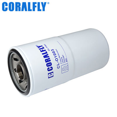 Garantía del filtro de aceite de Fleetguard LF670 de la prueba de eficacia del SAE J1858 1 año