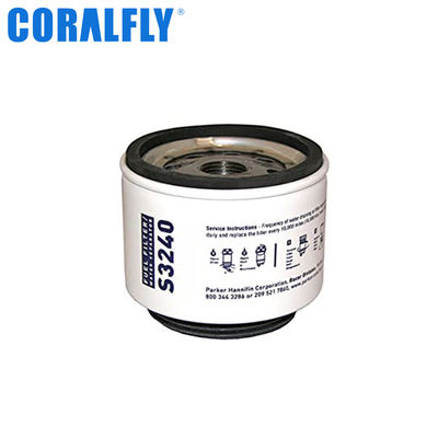 Separador de agua del combustible de Racor S3240 para Mercury Outboard