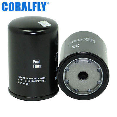 Filtro de combustible del motor de 16 micrones KOMATSU 6732716110