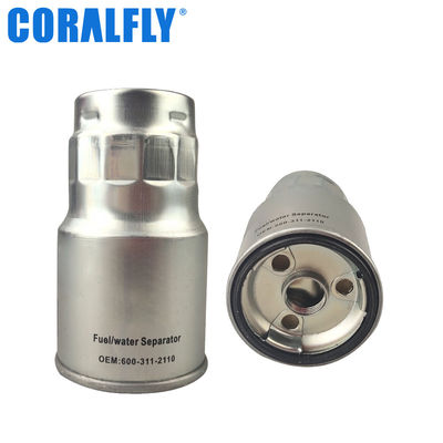 Separador de agua del combustible del OEM 6003112110 KOMATSU