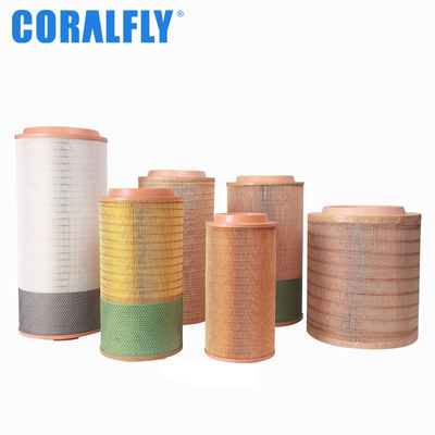 Filtro Af409k de Truck Fleetguard Air del excavador del motor diesel de Coralfly