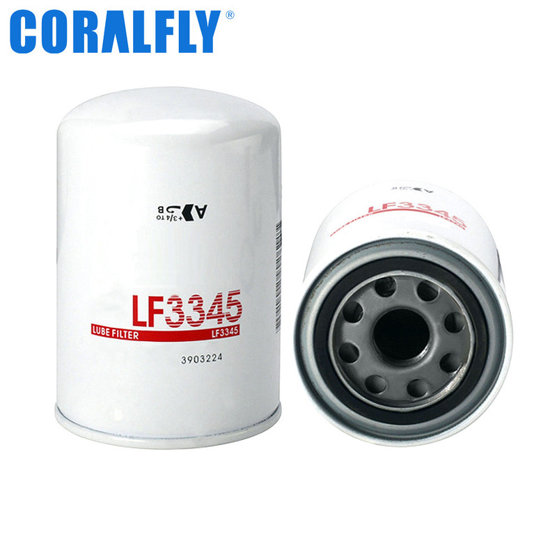 Filtro de aceite de Fleetguard LF3345 para el excavador Diesel Engine