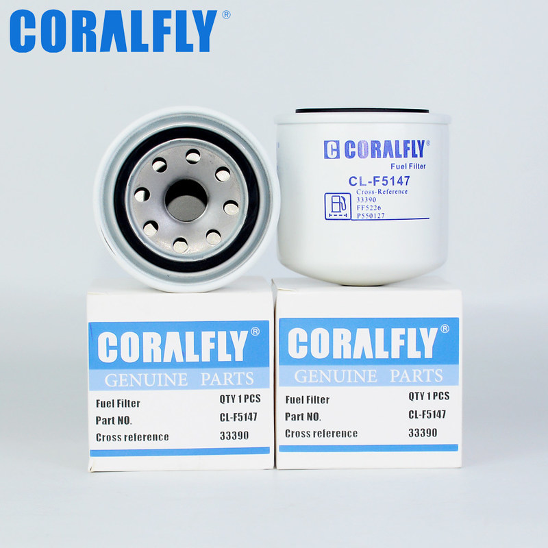 Coralfly Heavy Duty Truck Fuel Filter 33390 P550127 FF5226 For WIX