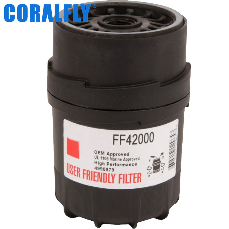 El camión diesel de 16 micrones filtra la referencia recíproca de Fleetguard Ff42000