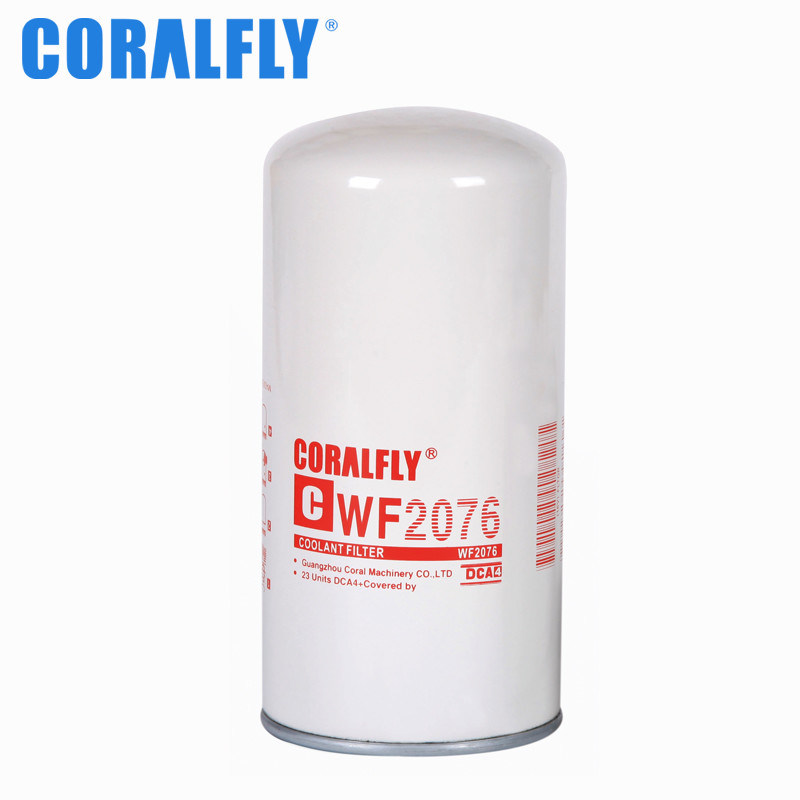 Filtro de Coolant Filter Fleetguard del excavador de los motores de tractor Wf2076