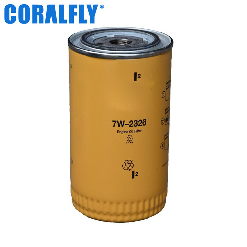 Filtro de aceite anti de Drainback 7W2327 Caterpillar 40 micrones