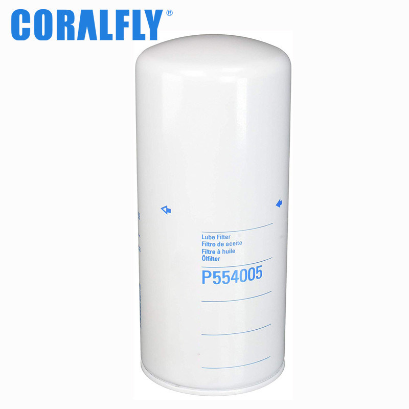 Vuelta diesel del filtro del tractor de CORALFLY P554005 en estilo