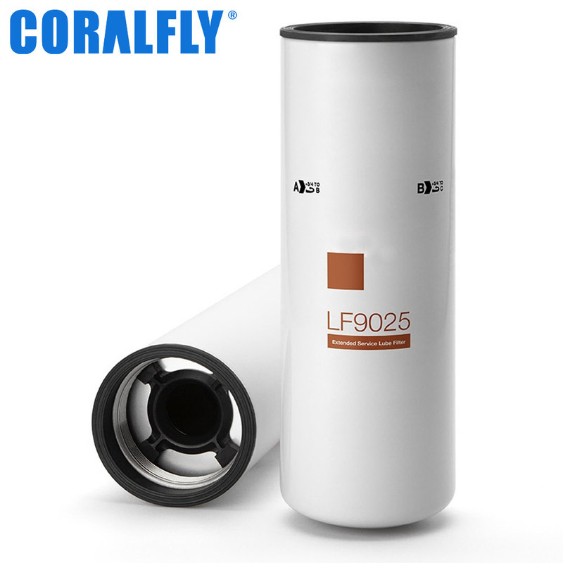 16 referencia recíproca sintética del filtro de aceite de lubricante de Fleetguard del micrón medios Lf9025