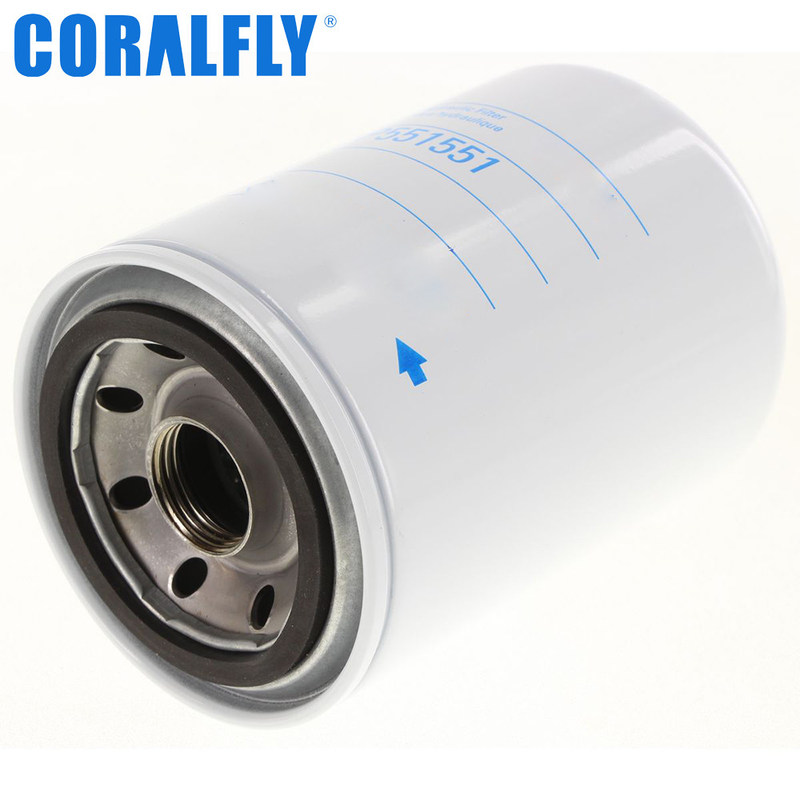P551551 Elemento de filtro del motor del tractor Filtro hidráulico para filtro CORALFLY