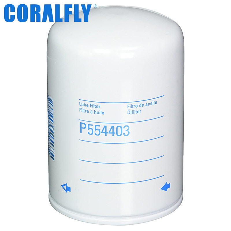 ISO9001:2015 P554403 para el filtro de aceite CORALFLY para PERKINS 2654403