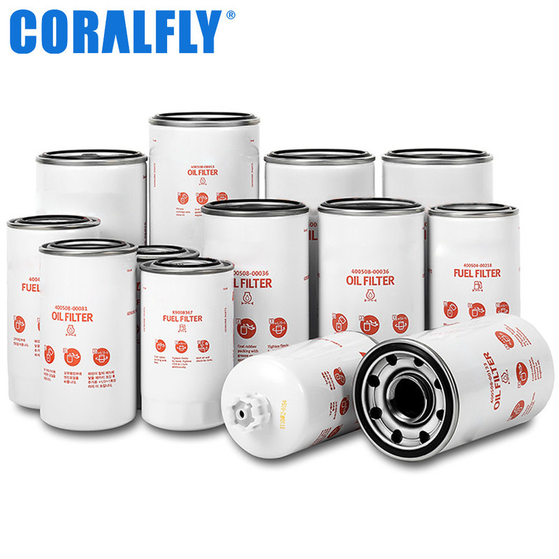 Doosan 400504 filtro diesel ISO9001 de 00026 tractores
