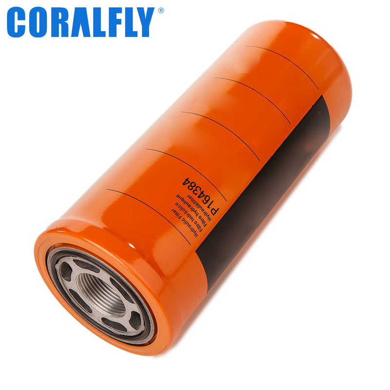P164384 Elemento de filtro del tractor de excavadora Filtro hidráulico para filtro CORALFLY