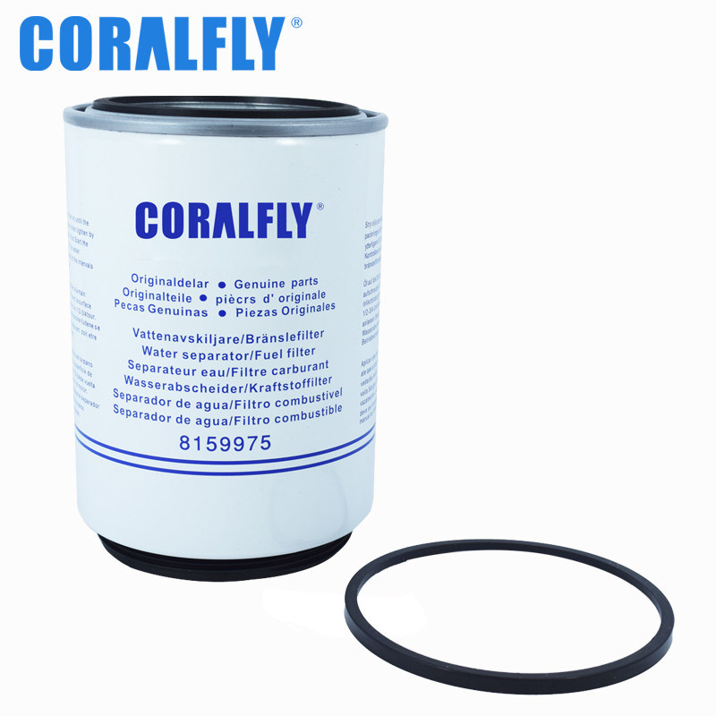 Vuelta de 30 micrones en el separador de agua del combustible del camión de CORALFLY 8159975