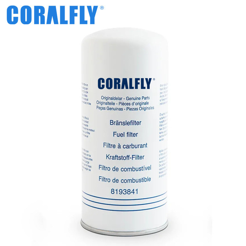 Filtro de aceite del OD 72m m 8193841 CORALFLY de la junta 5 micrones