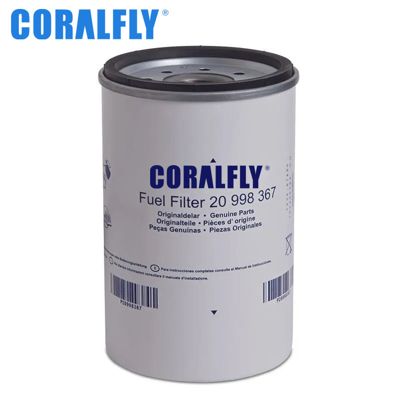 30 Micron D13 Filtro de combustible 20998367 Separador de agua para camiones para CORALFLY