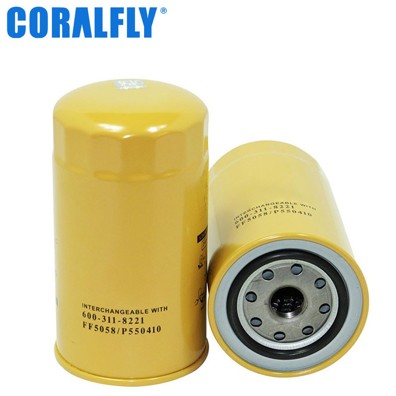 17 micrones 600 filtro de combustible 311 8221 KOMATSU SAE J1985