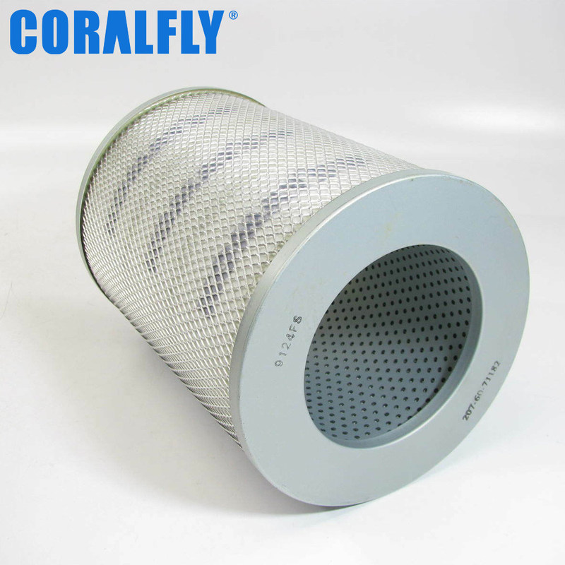 14 estilo del cartucho del filtro hydráulico de KOMATSU del micrón 2076071182
