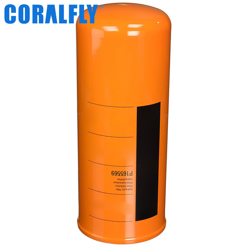ISO9001 P165569 Para filtro hidráulico CORALFLY Filtro de aceite sintético